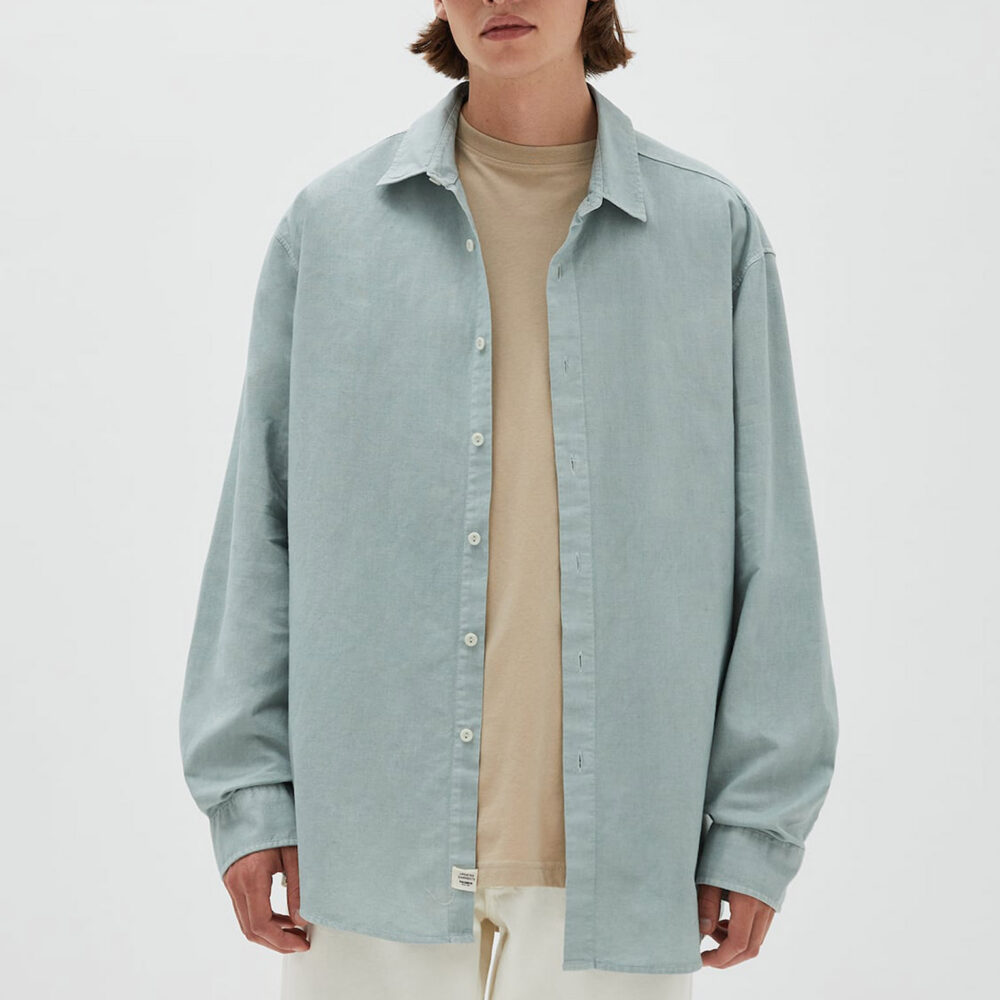 Cotton and Linen Basic Shirt