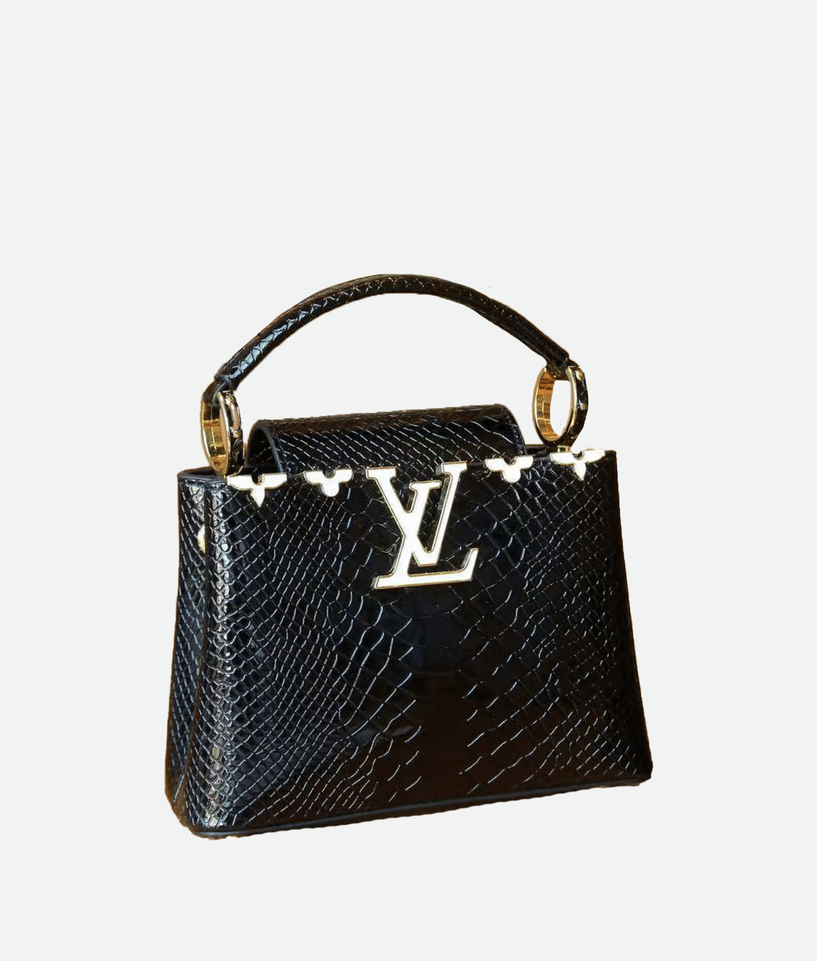 Louis Vuitton capucines crocodile