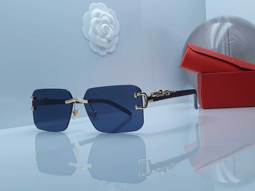 Cartier Rimless Latto Rapper Cartier Leopard Print Rimless - styleonlinestore.com