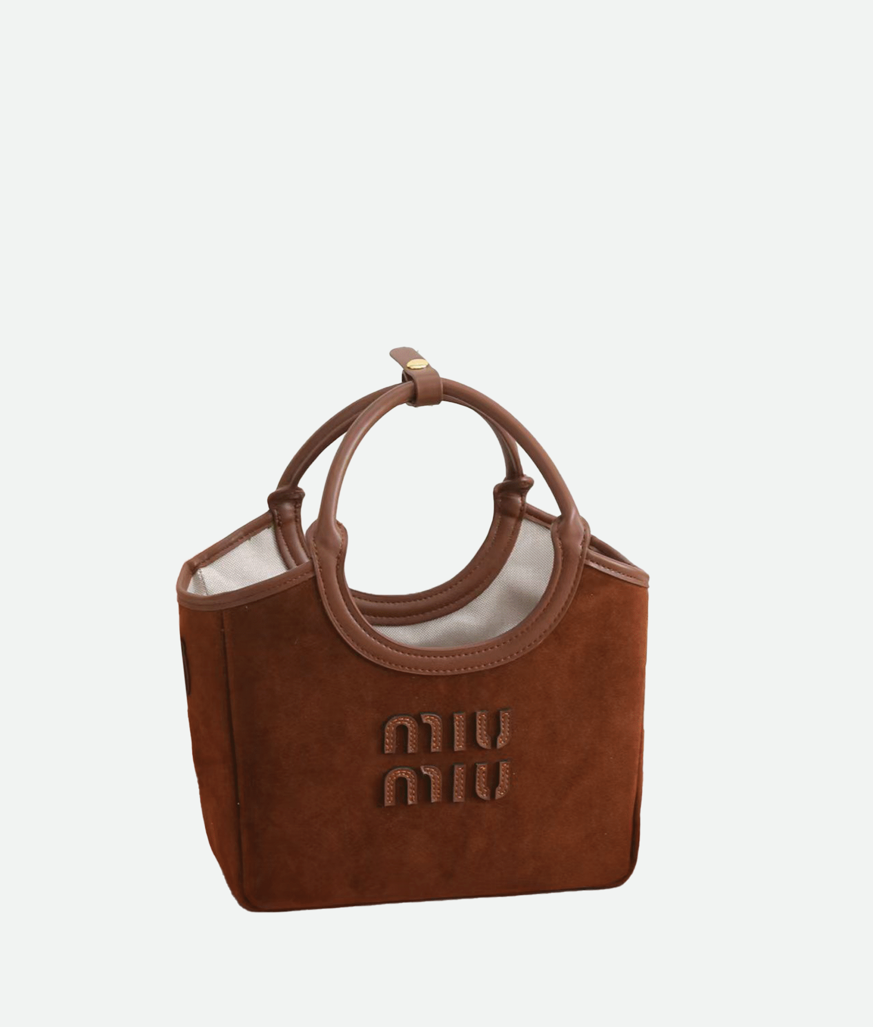 Miu Miu Ivy Leather Handbag