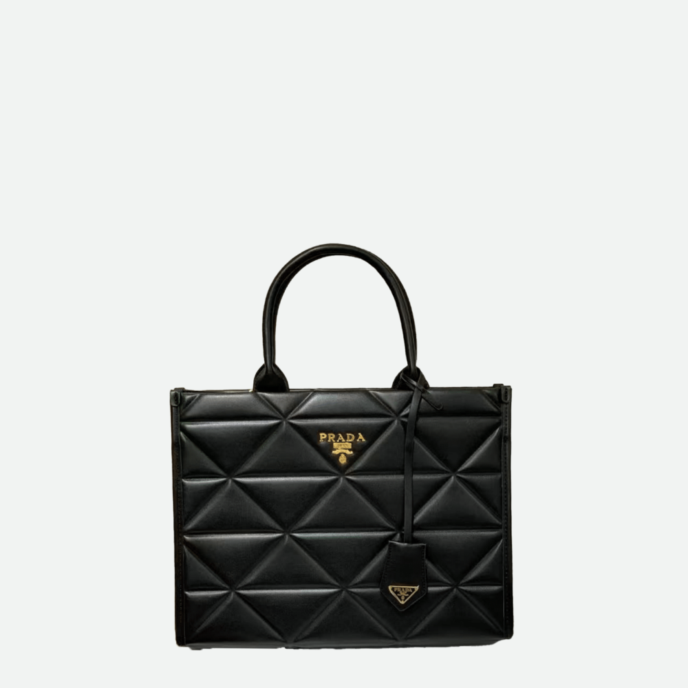 Home 89 Prada Nylon tote bag Black