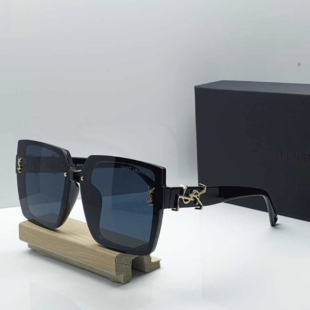 Home 169 YSL square sunglasses Black
