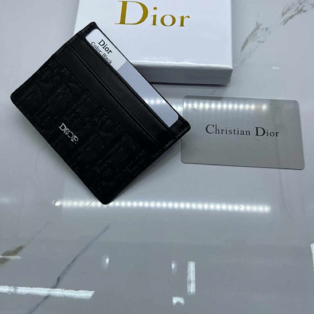 Dior oblique card holder
