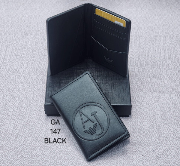Giorgio Armani Embossed Leather Wallet