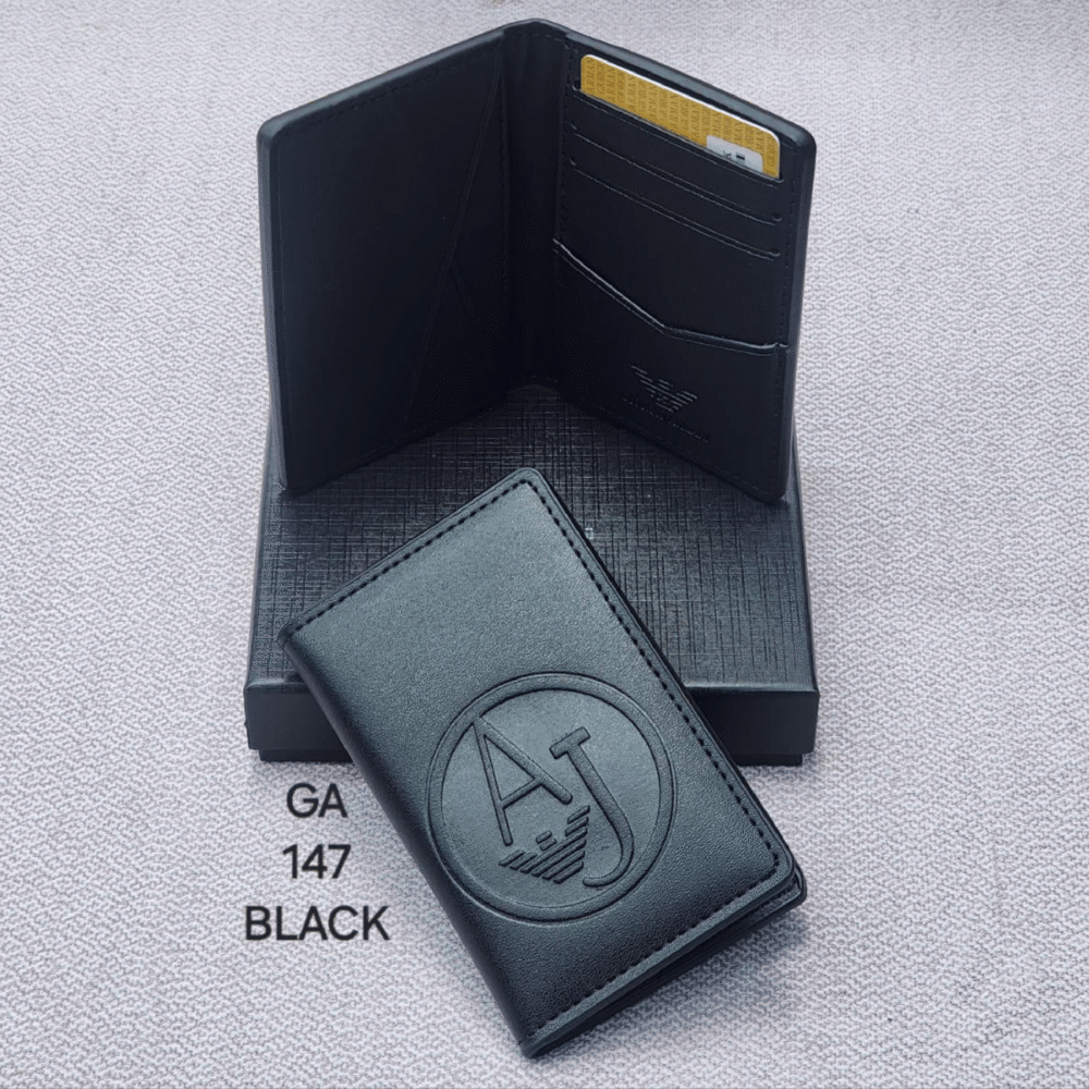 Giorgio Armani Embossed Leather Wallet