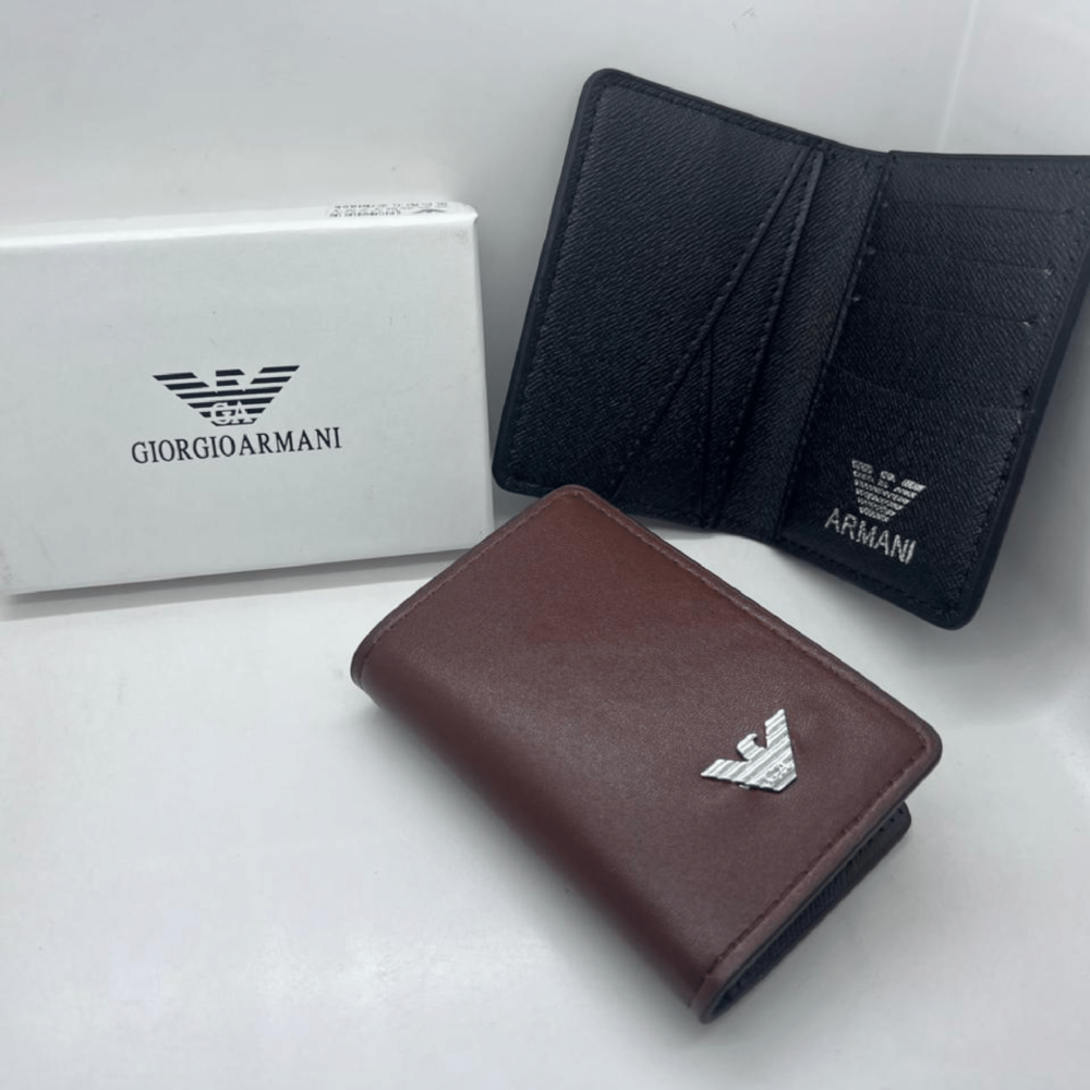 Giorgio Armani Logo Wallet