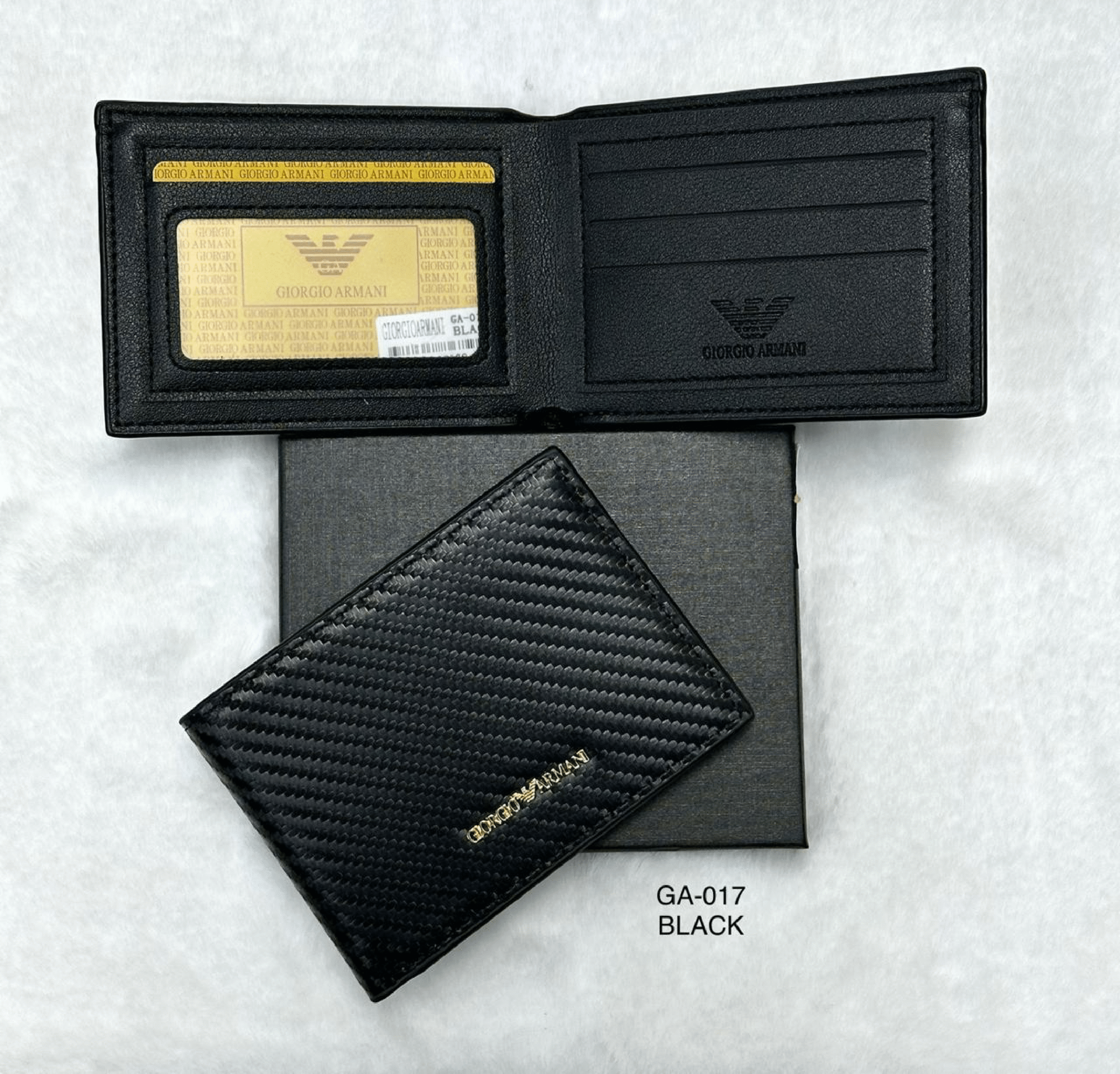 Giorgio armani chequered wallet