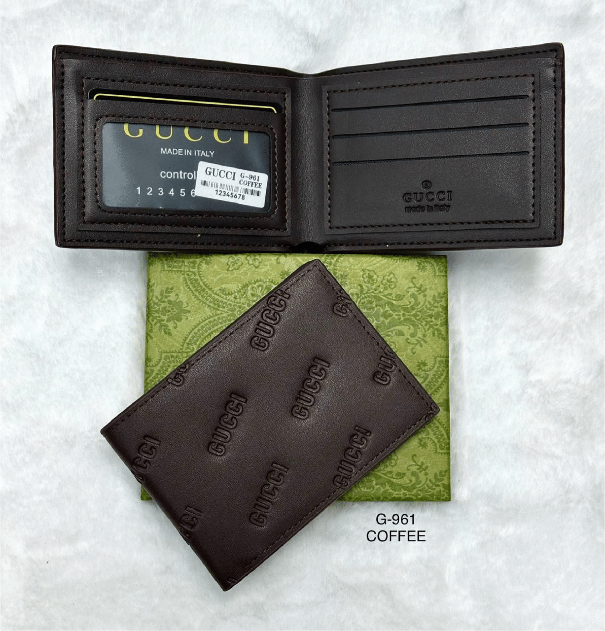 Gucci Branded Leather wallet