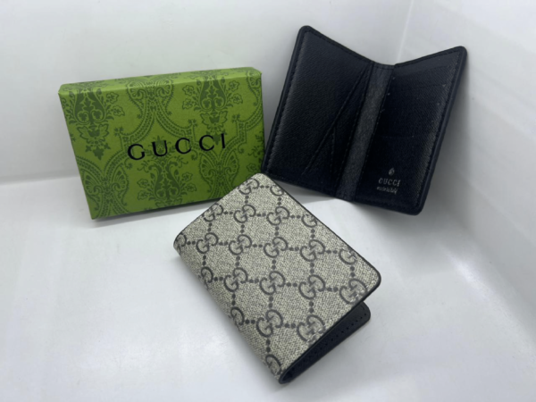 Gucci Canvas GG Card Holder