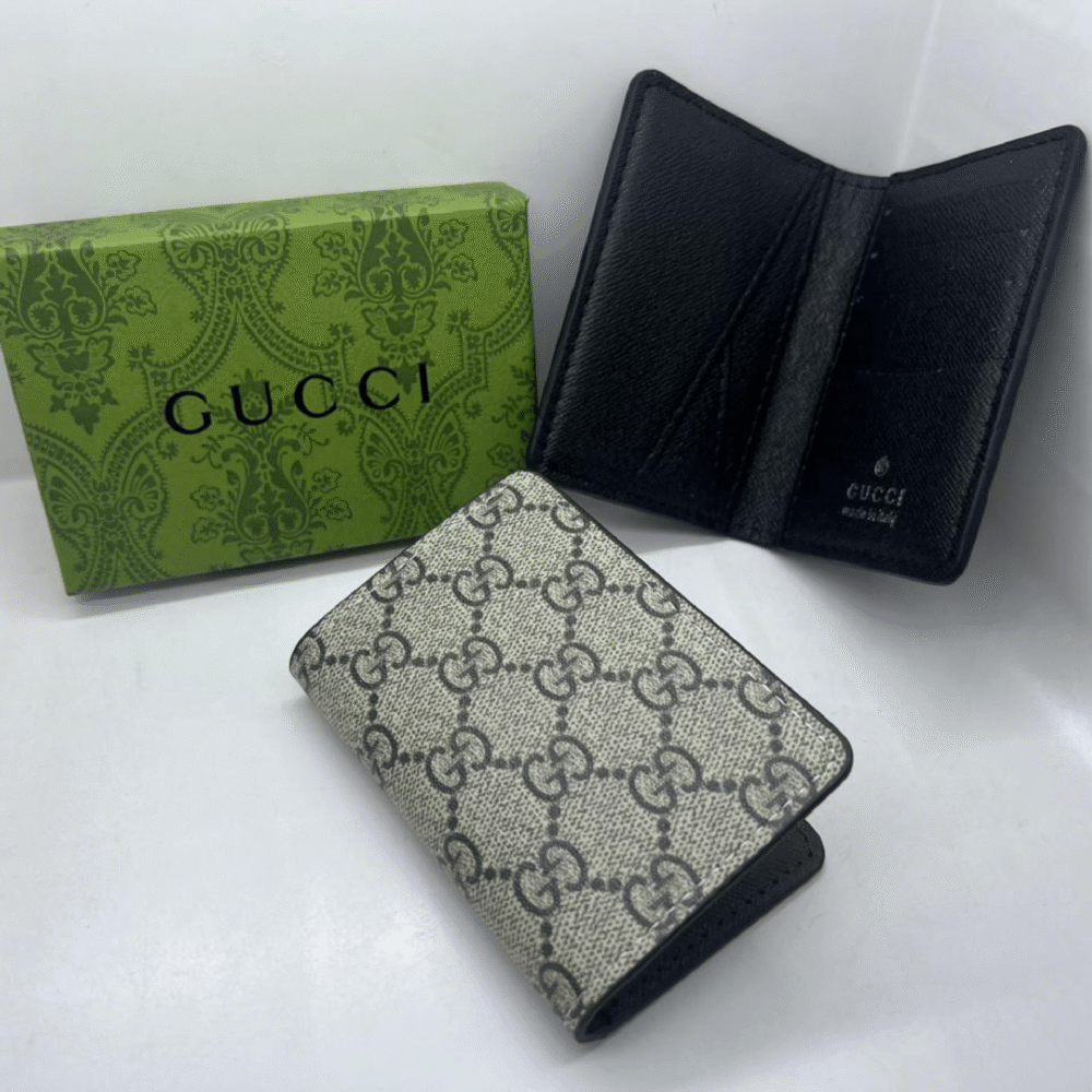 Gucci Canvas GG Card Holder