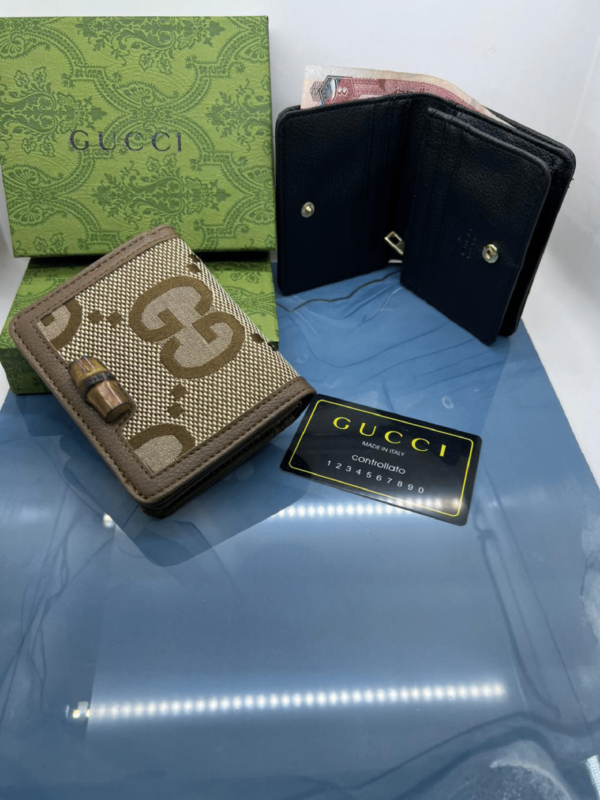 Gucci Diana bamboo wallet
