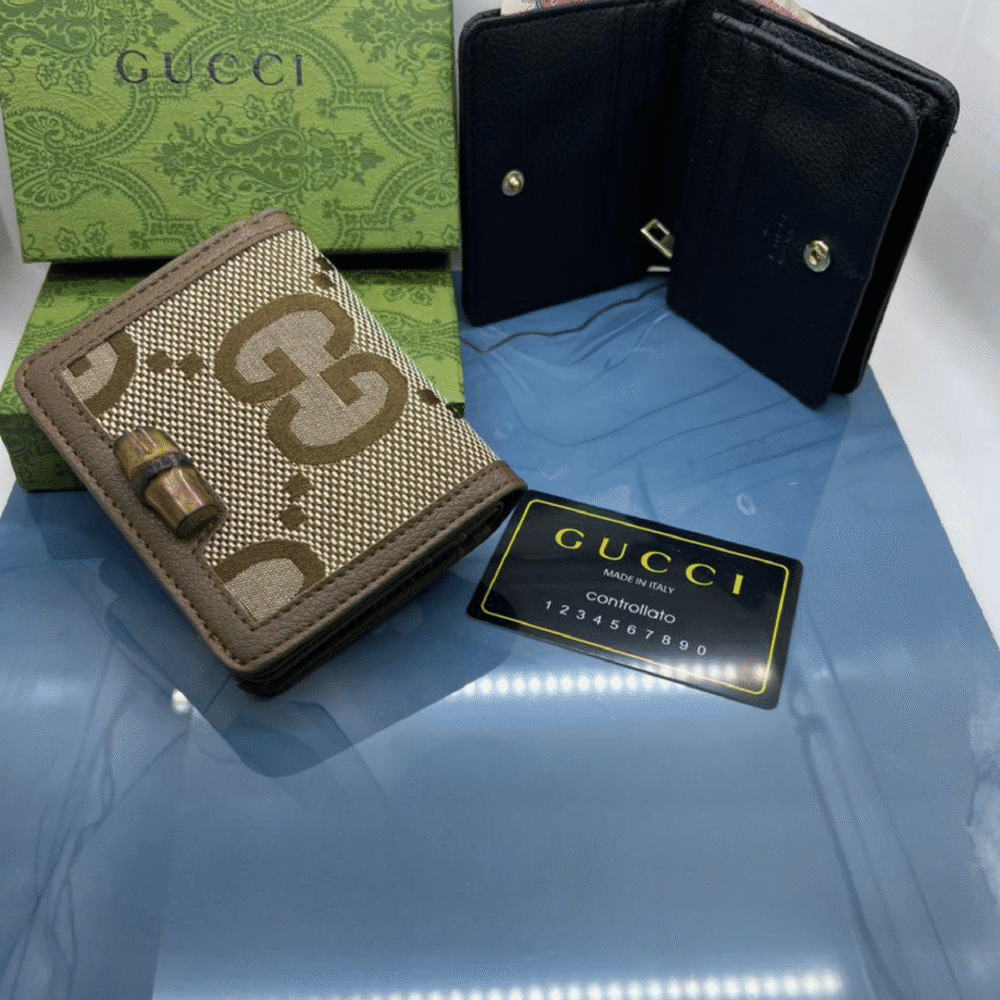 Gucci Diana bamboo wallet