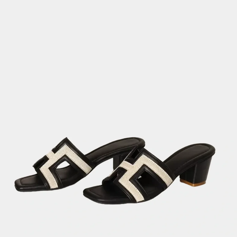 Home 110 Hermes Oasis sandal Black