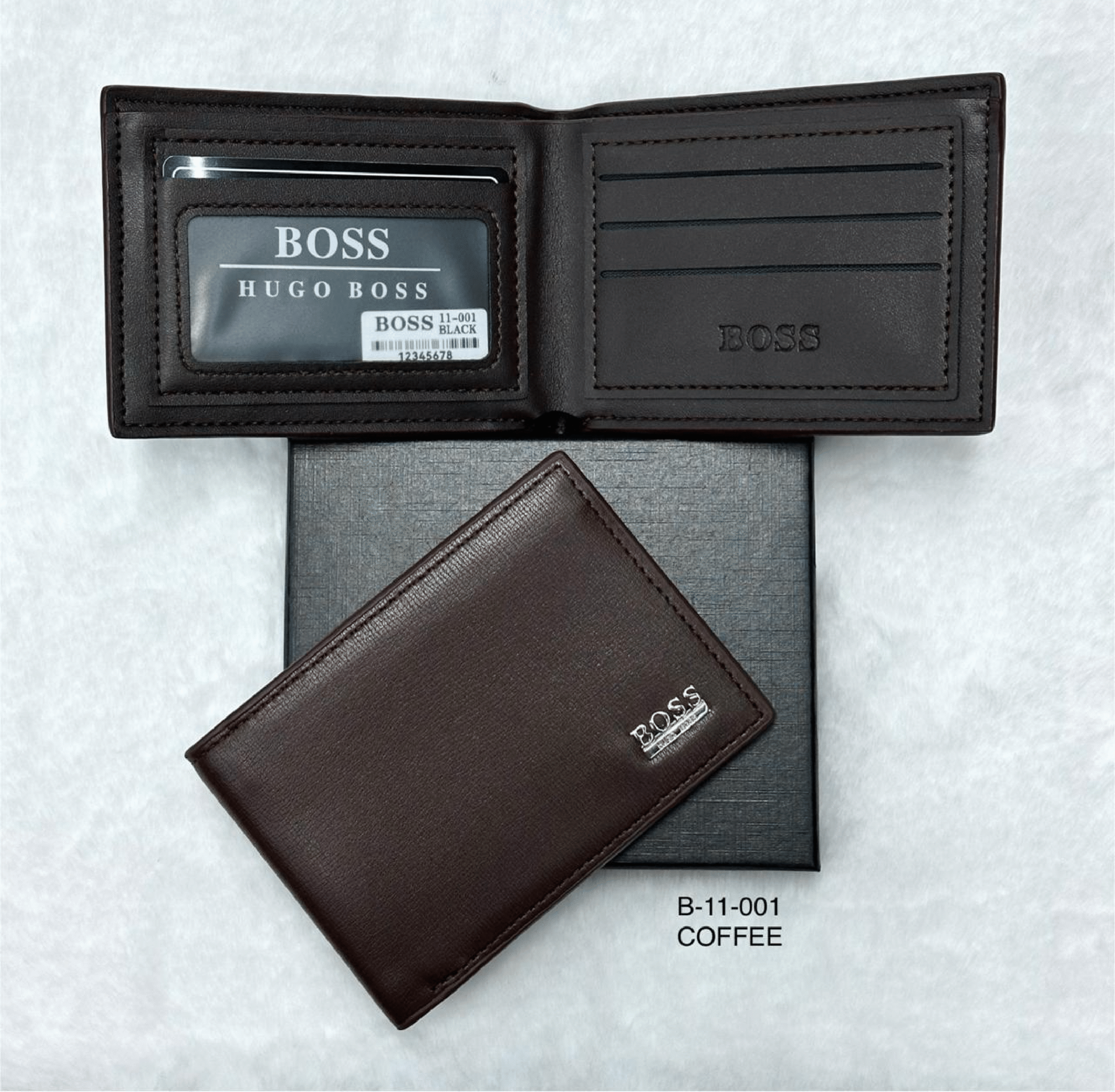 Hugo Boss Logo Leather Wallet
