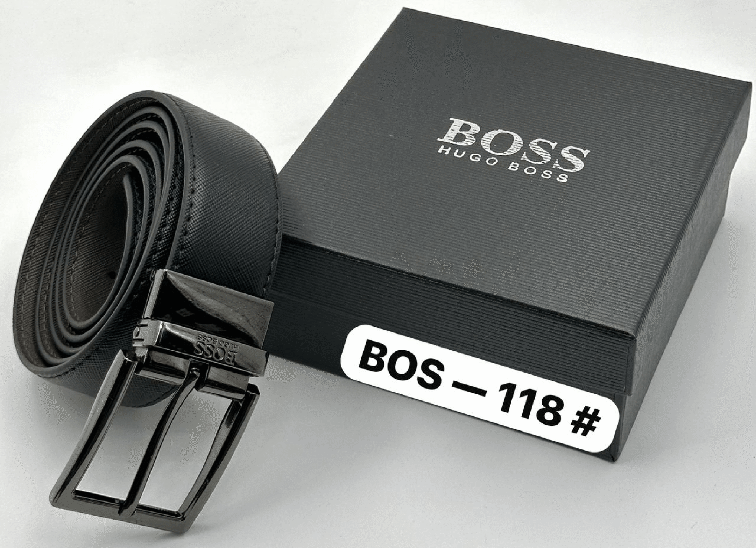 Hugo Boss reversible leather belt