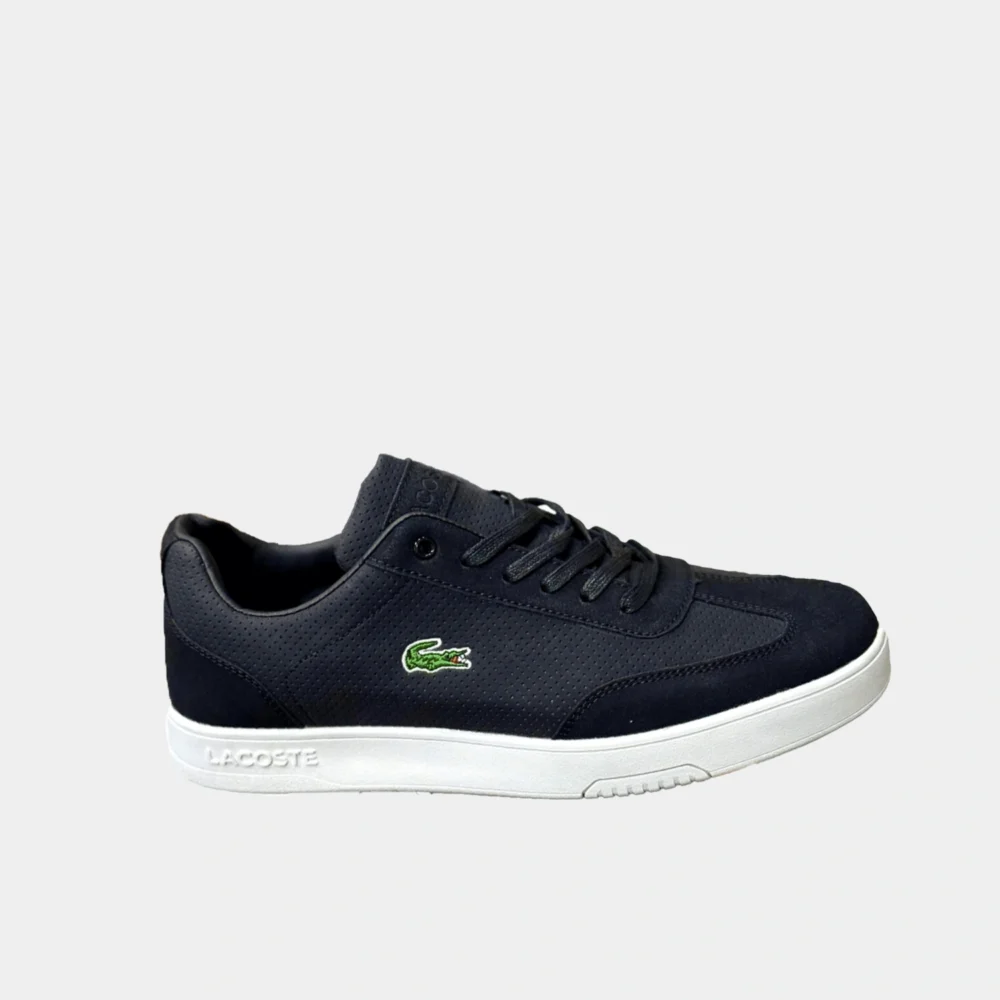 Home 192 Lacoste perforated sneakers black