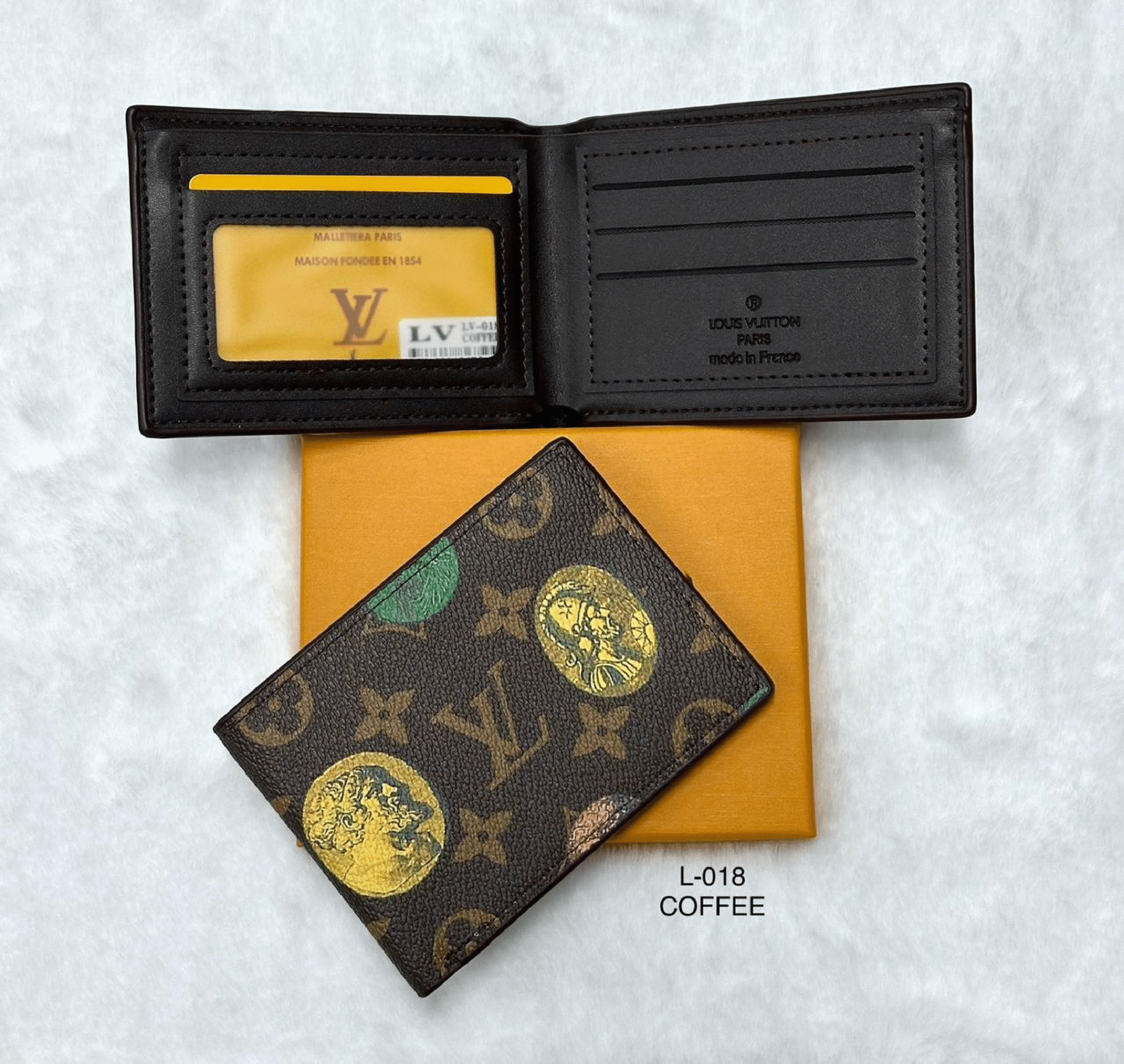 Louis Vuitton Roman Faces Wallet