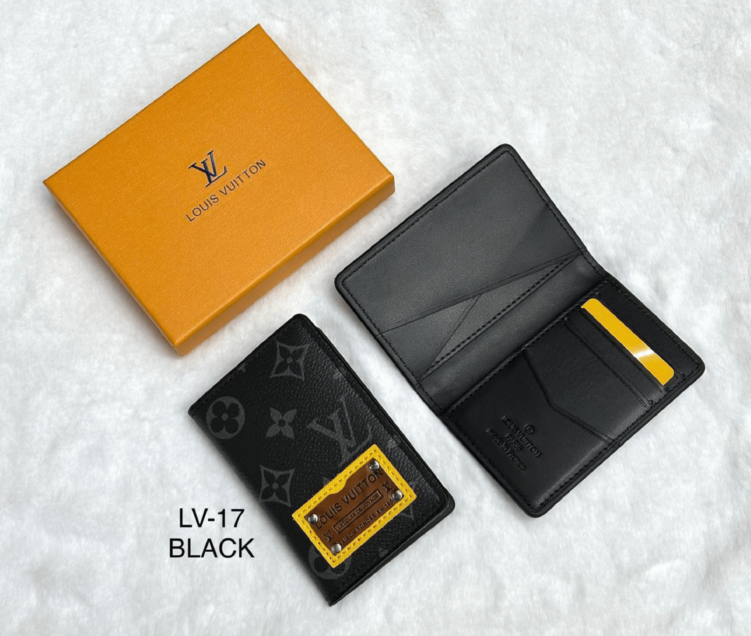 Louis Vuitton monogram eclipse gaston card holder