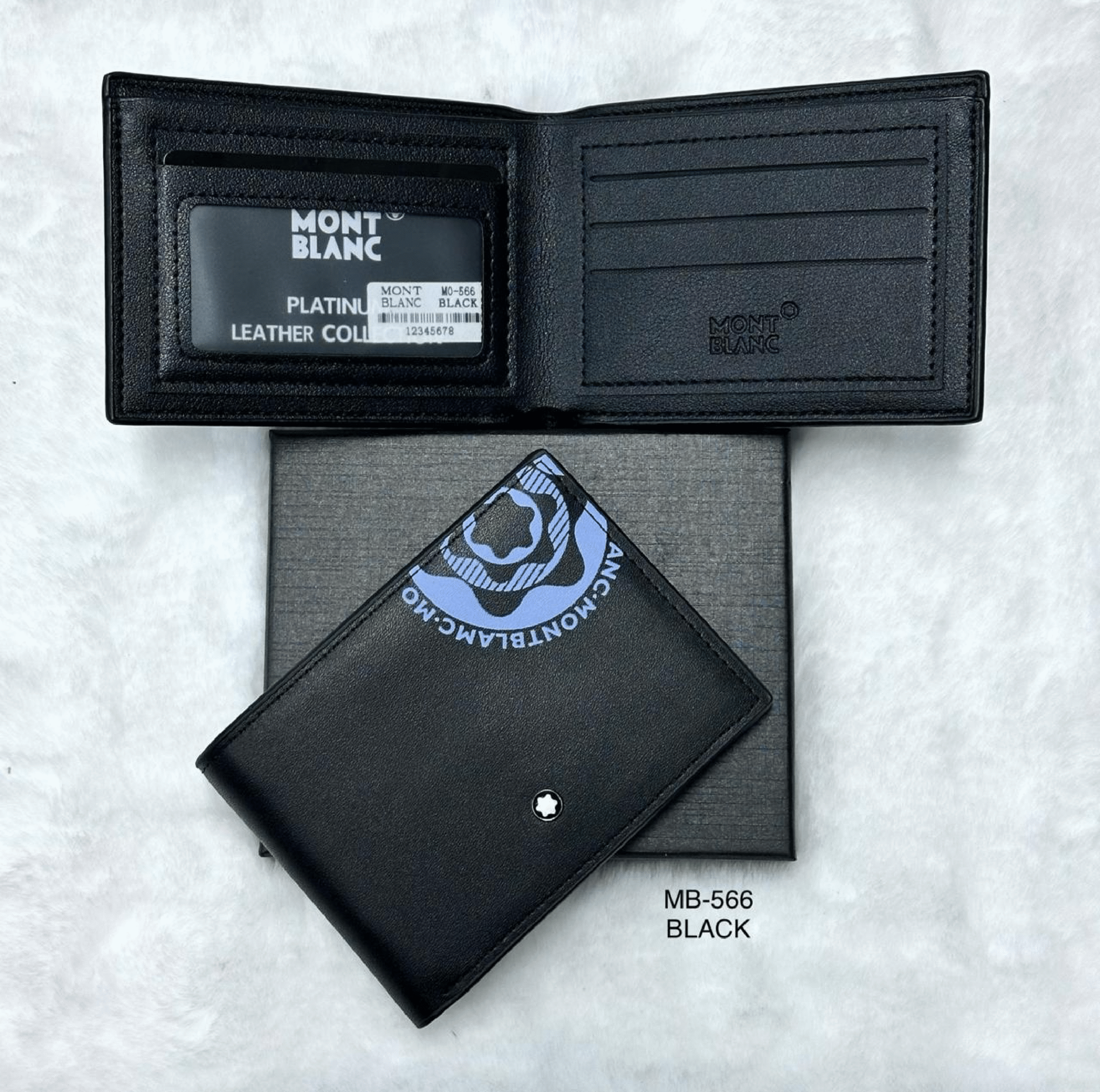 Montblanc meisterstuck logo wallet