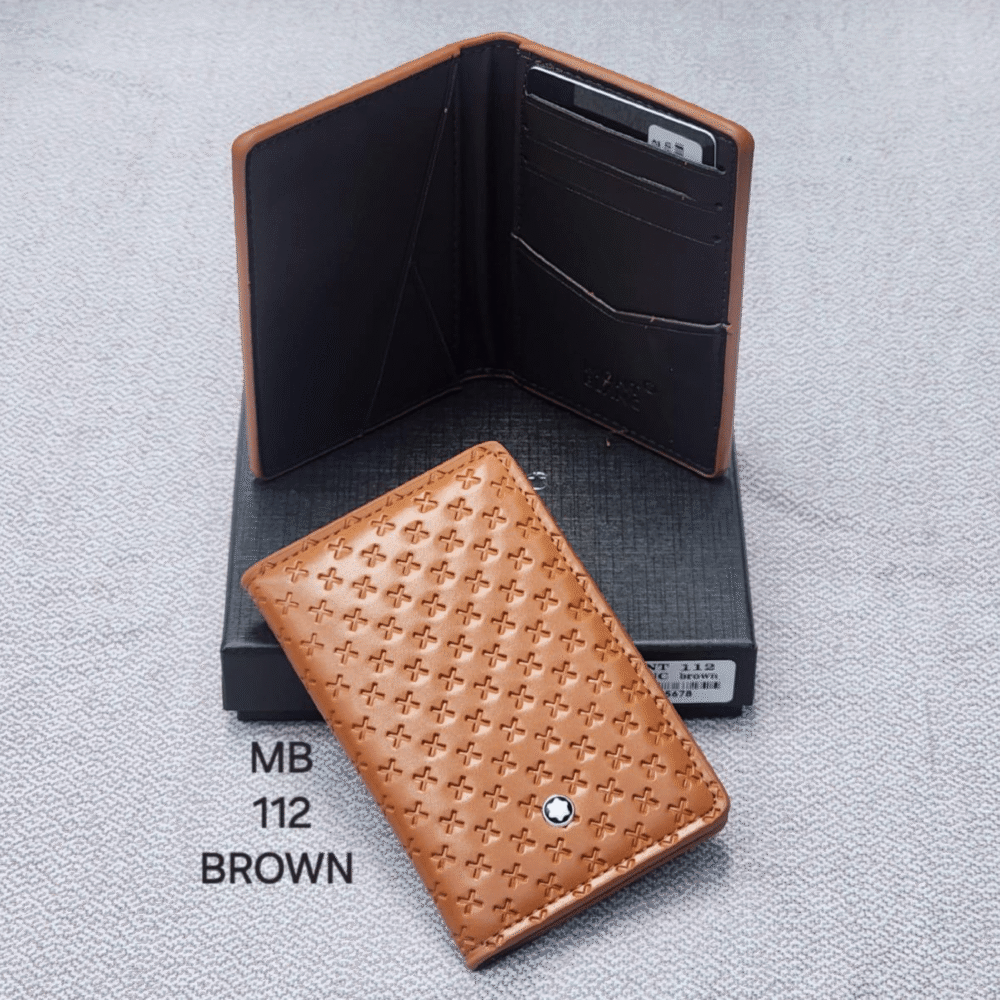 Montblanc meisterstück pattern card holder