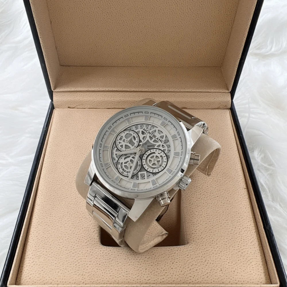 Home 294 Montblanc timewalker chronograph white