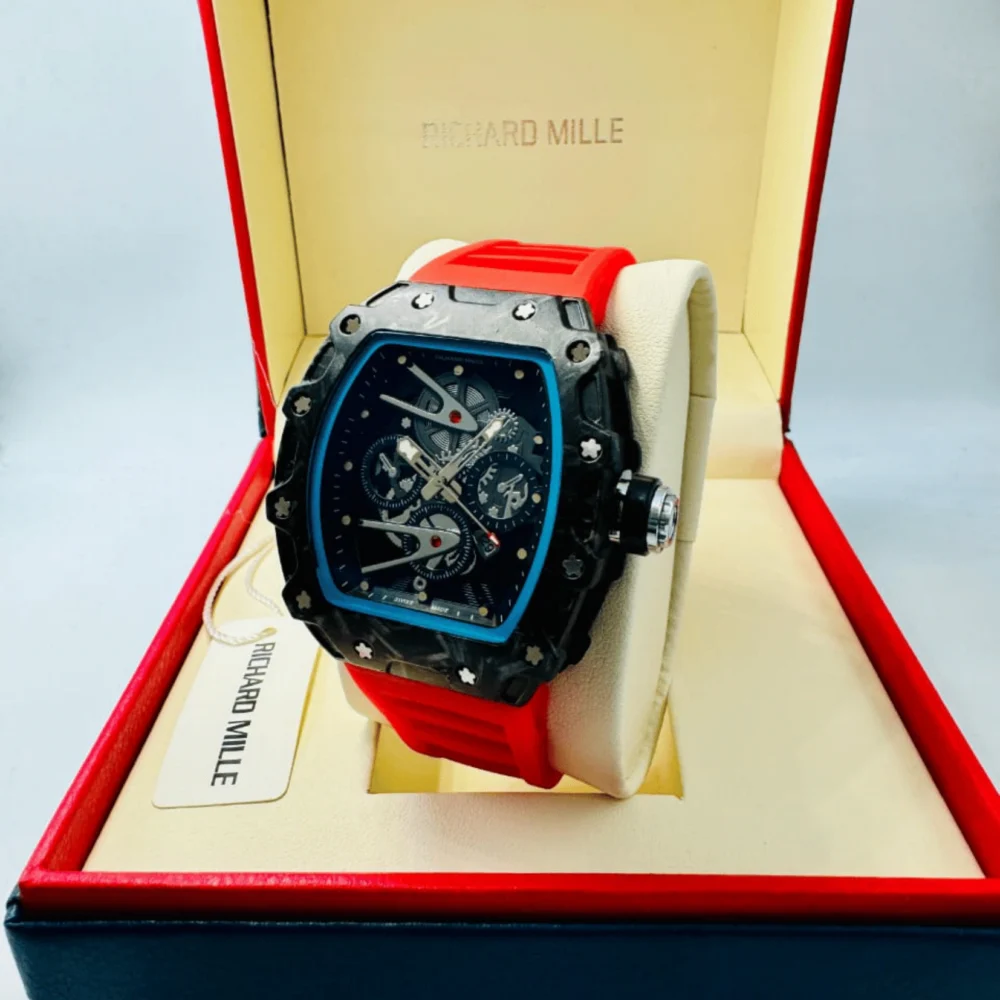 Home 317 Richard mille RM 27 02 Tourbillon Rafael Nadal Black red