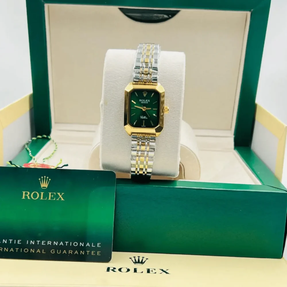 Home 336 Rolex Geneve 6270 green two tone