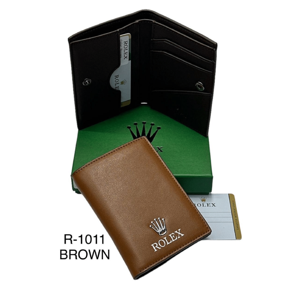 Rolex Leather Wallet