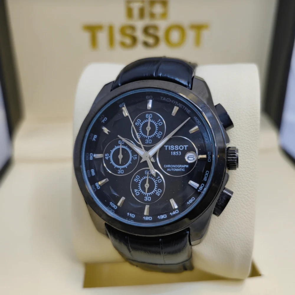 Home 318 Tissot Tachymetre Black