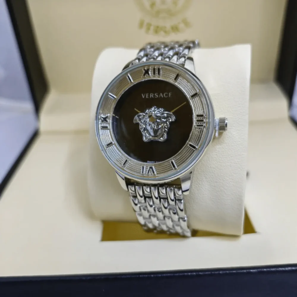 Home 347 Versace La Medusa black silver