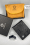Versace croc leather wallet