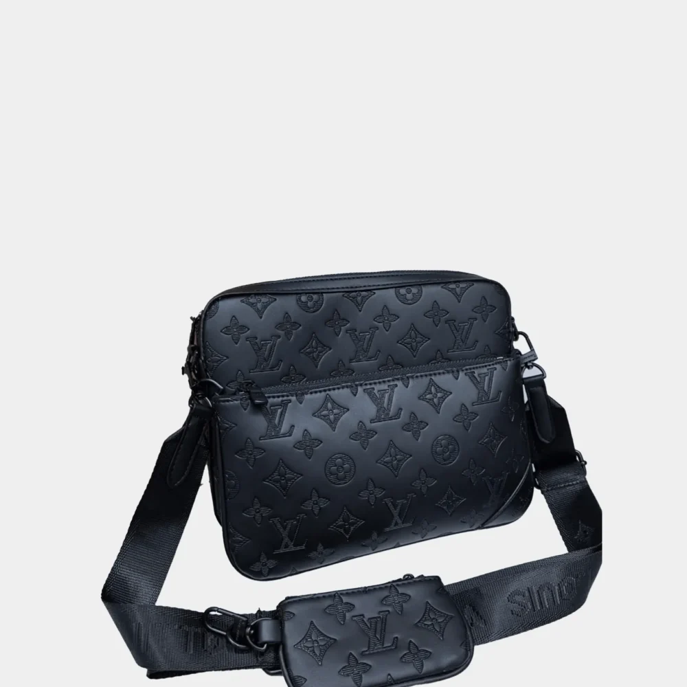 Home 134 Louis Vuitton Duo Messenger Bag Black