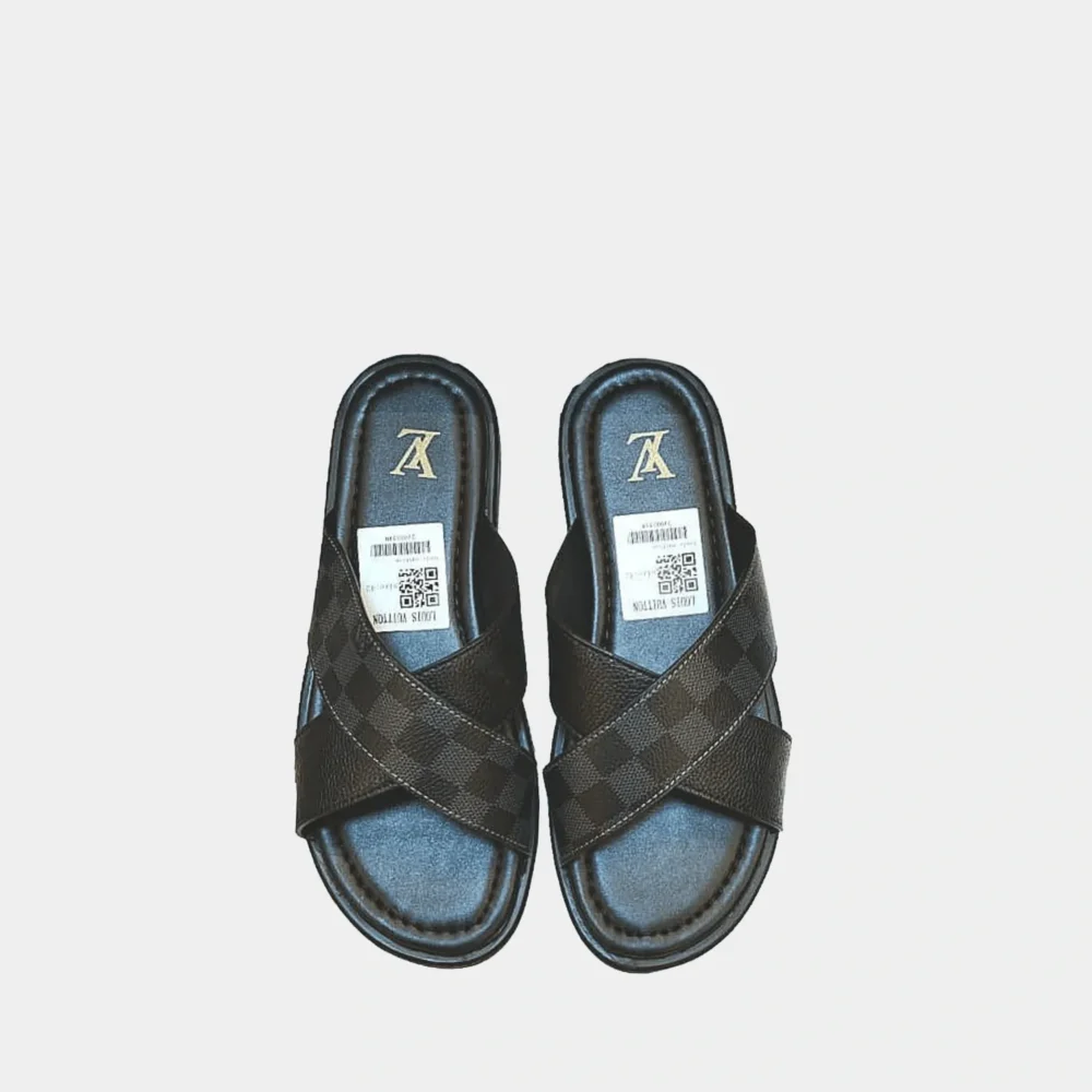 Home 221 Louis Vuitton Oasis Slippers Black