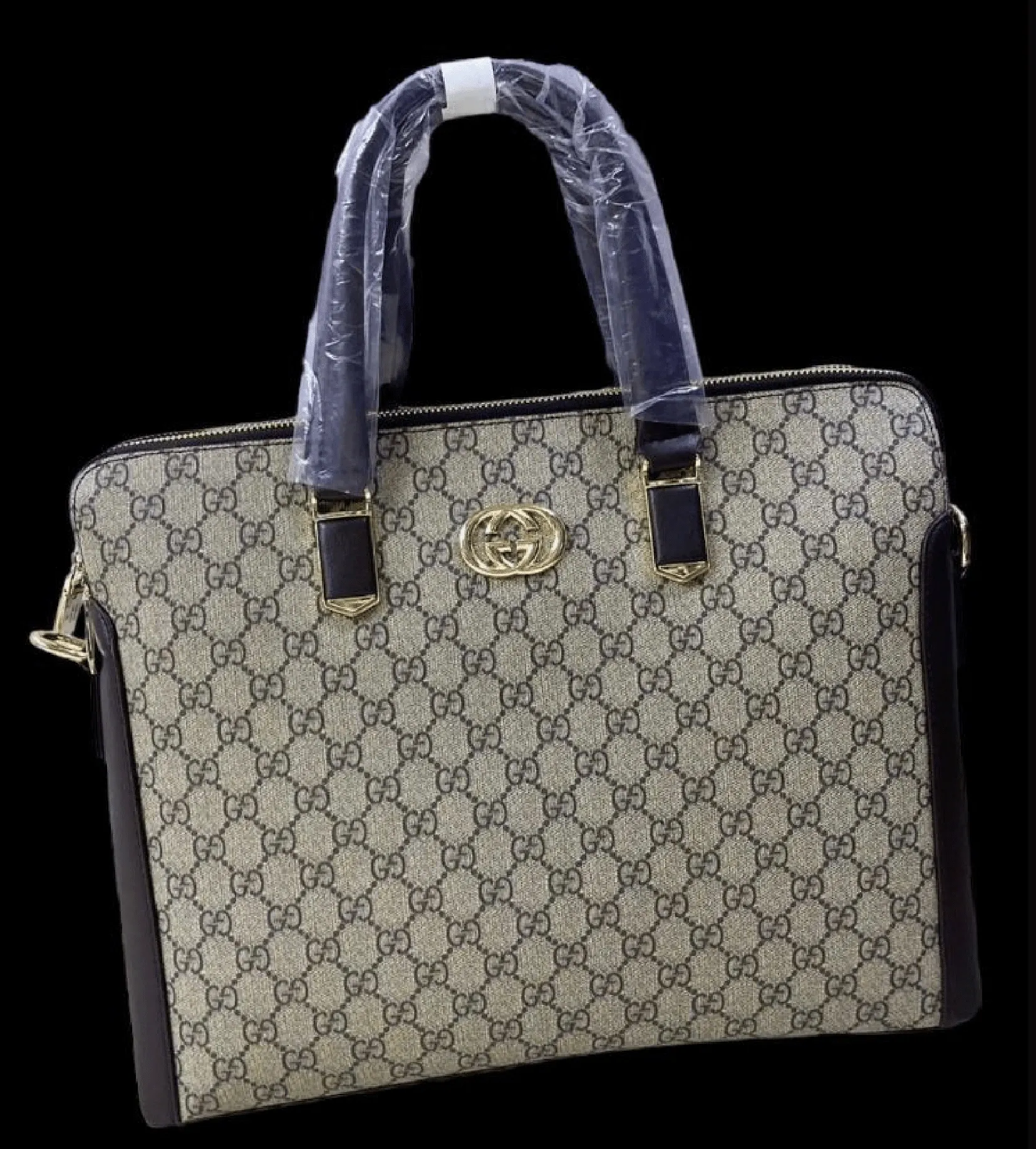 Gucci Supreme laptop bag