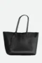 Saint Laurent East/West Large Full-Grain Tote Bag - Black